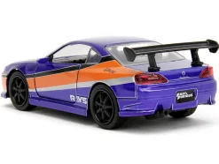 2001 Nissan Silvia S15 RHD (Right Hand Drive) Blue Metallic with Graphics