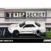 Nissan Skyline "Top Secret" (VR32) GT-R RHD (Right Hand Drive) White 1/64 Diecast Model Car by Inno Models