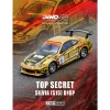 Nissan "Top Secret" Silvia (S15) RHD (Right Hand Drive) Ryuji Miki - Champion "D1 Grand Prix" (2004) 1/64 Diecast Model Car by Inno Models