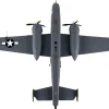 North American B 25J Mitchell Bomber Aircraft Briefing Time United States Air Force 1/100 Diecast Model Airplane Postage Stamp PS5403-5
