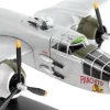 North American B 25J Mitchell Bomber Aircraft Panchito United States Air Force 1/100 Diecast Model Airplane Postage Stamp PS5403-4