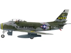 North American F-86F Sabre Fighter Aircraft "25333, 461st Fighter Day Squadron, West Germany" (1955) United States Air Forces in Europe "Air Power Series" 1/72 Diecast Model by Hobby Master