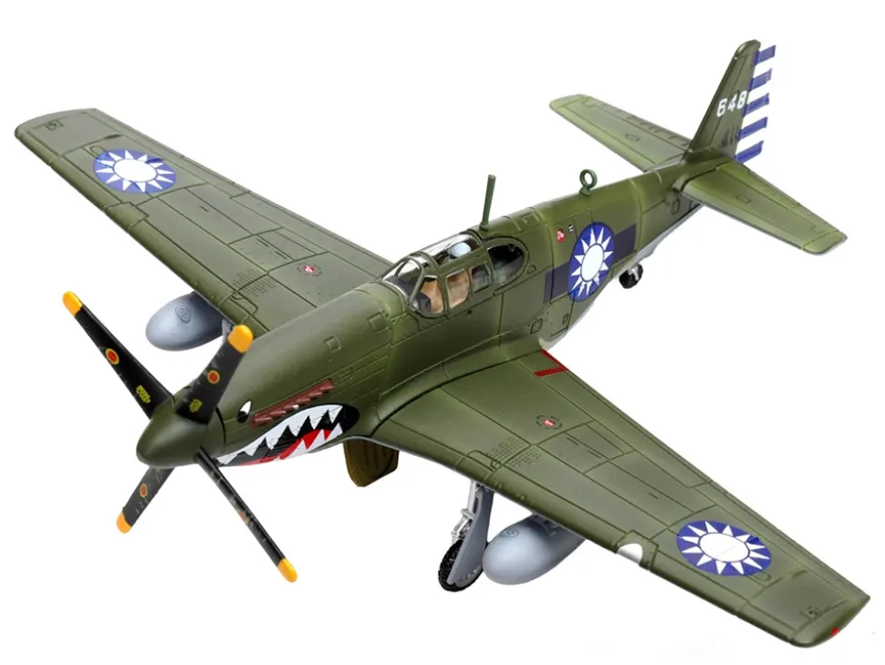 North American P-51C Mustang Aircraft "648, No.32 Squadron" (1945) Chinese Air Force 1/72 Diecast Model Airplane by Legion