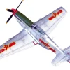 North American P-51K Mustang Aircraft "Captured from Chinese Nationalist Forces, Chinese People's Revolution Military Museum" (1949) People's Liberation Army Air Force 1/72 Diecast Model Airplane by Legion