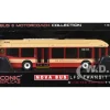 Nova Bus LFS HEV Transit Bus "Hamilton Street Railway 150th Anniversary" Cream and Red "The Bus & Motorcoach Collection" Limited Edition to 504 pieces Worldwide 1/87 (HO) Diecast Model by Iconic Replicas