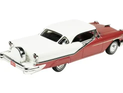1957 Oldsmobile Starfire Royal Glow Red and Alcan White Limited Edition to 200 pieces Worldwide 1/43 Model Car by Goldvarg Collection
