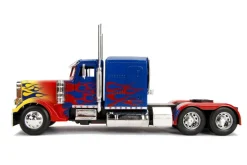 Optimus Prime Truck Robot Chassis Transformers Movie Hollywood Rides Series Diecast Model Jada 30446