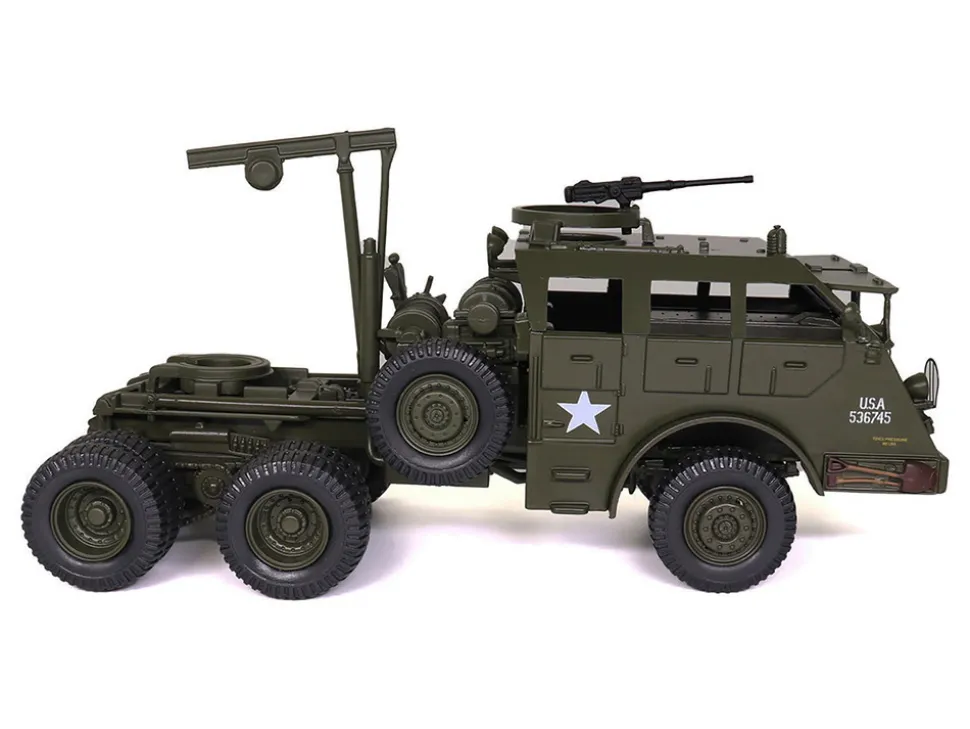 Pacific M26 Tractor Olive Drab "United States Army" 1/43 Diecast Model by Militaria Die Cast