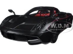 Pagani Huayra Matt Black 1/24 Diecast Model Car Motormax 79502