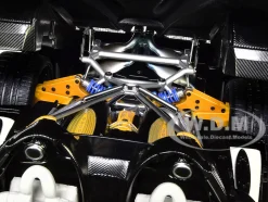 Pagani Huayra Roadster Verde Firenze Green Metallic Carbon Luggage Set 1/18 Model Car Autoart 78288