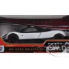 Pagani Zonda 5 Cinque White/Black 1/18 Diecast Car Model Motormax 79158
