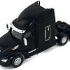 Peterbilt 579 Sleeper Cab Black 1/87 (HO) Plastic Model Car by HO Logistics