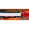 Peterbilt 387 Truck Red with Grain Trailer White "Long Haul Truckers" Series 1/43 Diecast Model by New Ray