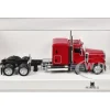 Peterbilt 589 Truck with 72 Inch Sleeper Red 1/87 (HO) Plastic Model Car by HO Logistics