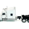 Peterbilt 589 with Stand Up Sleeper Cab White 1/87 (HO) Plastic Model Car by HO Logistics