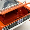 1970 Plymouth HEMI Cuda "Sun Kissed Cuda - Sox & Martin" Vitamin C Orange with Black Vinyl Top Limited Edition to 444 pieces Worldwide 1/18 Diecast Model Car by ACME