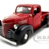 1941 Plymouth Pickup Red 1/24 Diecast Model Car Motormax 73278