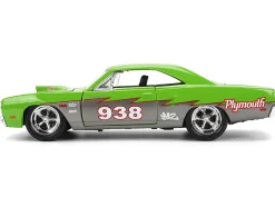 1970 Plymouth Road Runner #938 Green and Gray Metallic