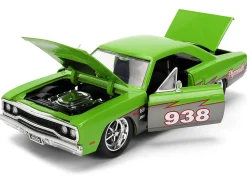 1970 Plymouth Road Runner #938 Green and Gray Metallic