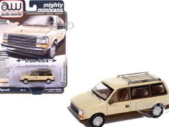 1987 Plymouth Voyager Van Light Cream and Golden Bronze Metallic 2-Tone