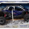 Polaris RZR Pro R UTV Blue with Black Top "Xtreme Off-Road" Series 1/18 Diecast Model by New Ray