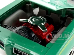 1969 Pontiac GTO Judge Green 1/24 Diecast Model Car Motormax 73242