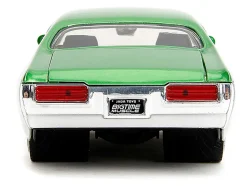 1969 Pontiac GTO Judge Green Metallic and Silver with Stripes 