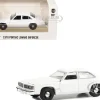 1976-77 Pontiac LeMans Enforcer White "Hot Pursuit - Hobby Exclusive" Series 1/64 Diecast Model Car by Greenlight