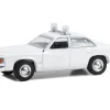 1976 1977 Pontiac LeMans Enforcer White Hot Pursuit Hobby Exclusive Series 1/64 Diecast Model Car Greenlight 43014