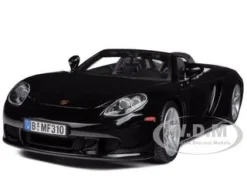 Porsche Carrera GT Black 1/24 Diecast Car Model Motormax 73305