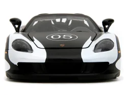 Porsche Carrera GT Convertible #05 Black with White Graphics