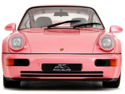 Porsche 911 Carrera RS (964) Pink Metallic with White Stripes
