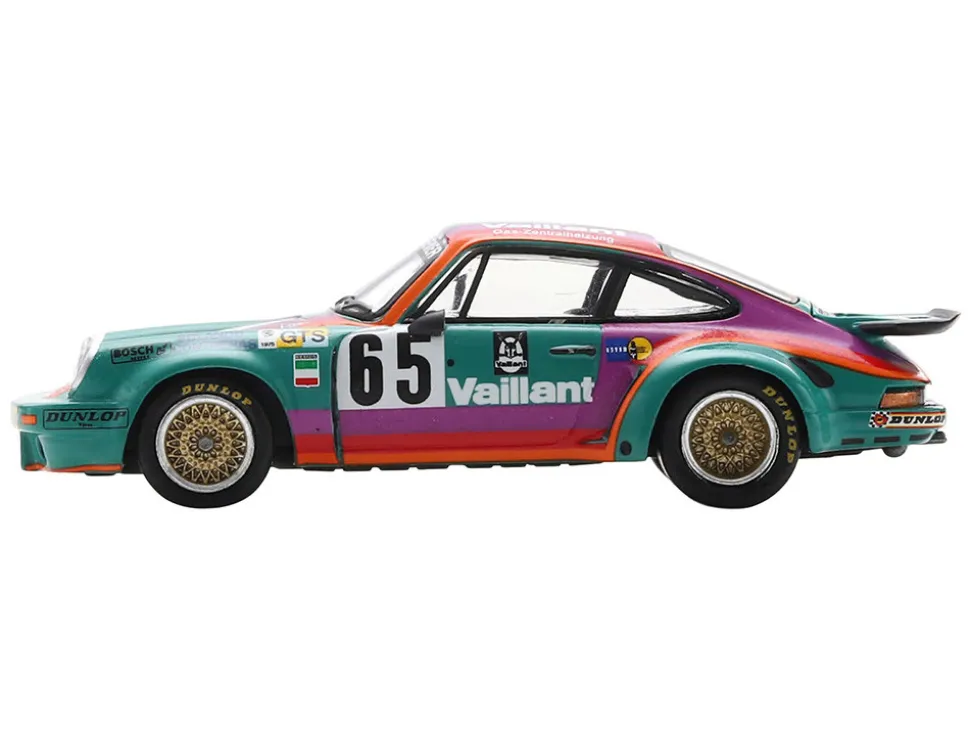 Porsche 911 Carrera RSR #65 Juan Carlos Bolanos - Andres Contreras - Billy Sprowls "Porsche Kremer Racing Team" "24 Hours of Le Mans" (1975) 1/64 Model Car by Spark