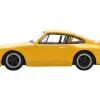 1995 Porsche 911 Carrera RS 3.8 Yellow 1/64 Model Car by Spark