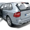 2008 Porsche Cayenne Turbo Silver 1/18 Diecast Model Car Motormax 73179