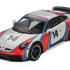 Porsche 911 Dakar #14 "Rally 1978" Ice Gray Metallic Limited Edition 1/64 Diecast Model Car by Mini GT