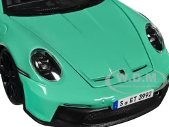 Porsche 911 GT3 Light Green 1/24 Diecast Model Car Bburago 21104grn