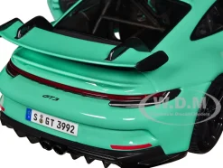 Porsche 911 GT3 Light Green 1/24 Diecast Model Car Bburago 21104grn