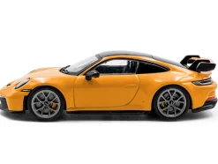 2023 Porsche 911 (992) GT3 Signal Yellow with Black Top 1/43 Diecast Model Car by Solido