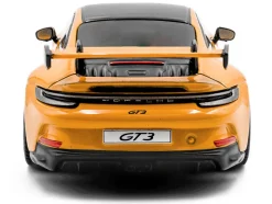2023 Porsche 911 (992) GT3 Signal Yellow with Black Top 1/43 Diecast Model Car by Solido