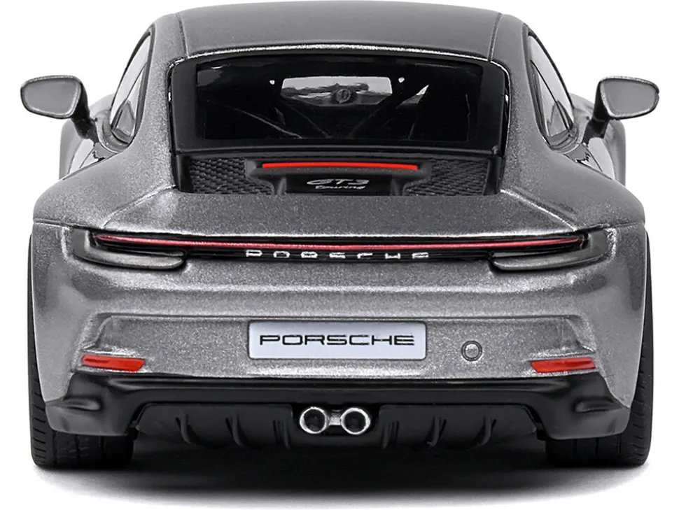 Porsche 911 (992) GT3 Touring GT Silver Metallic 1/43 Diecast Model Car by Solido