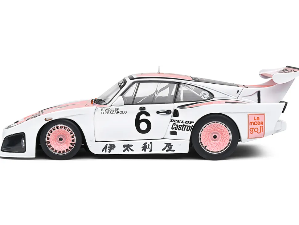Porsche 935 K3 #6 Bob Wollek Henri Pescarolo Winner Suzuka 1000KM 1981 Competition Series 1/18 Diecast Model Car Solido S1807204