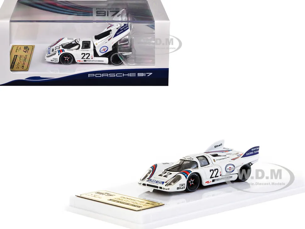 Porsche 917K #22 Gijs van Lennep - Helmut Marko "Martini Racing" Winner "24 Hours of Le Mans" (1971) "Curitiba64" Series 1/64 Diecast Model Car by Tarmac Works