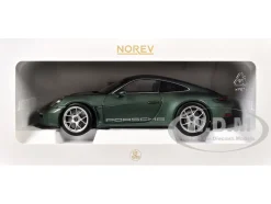 2023 Porsche 911 S/T Malachite Green Metallic 1/18 Diecast Model Car by Norev