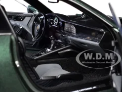 2023 Porsche 911 S/T Malachite Green Metallic 1/18 Diecast Model Car by Norev