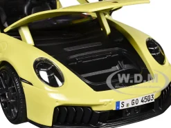 Porsche 911 Targa 4 GTS (992.2) Yellow with Black Top 