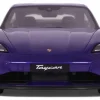 2023 Porsche Taycan Turbo GT Purple Sky Metallic 1/18 Model Car by GT Spirit
