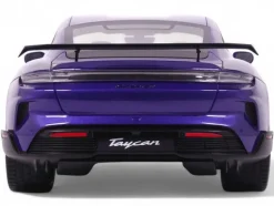2023 Porsche Taycan Turbo GT Purple Sky Metallic 1/18 Model Car by GT Spirit