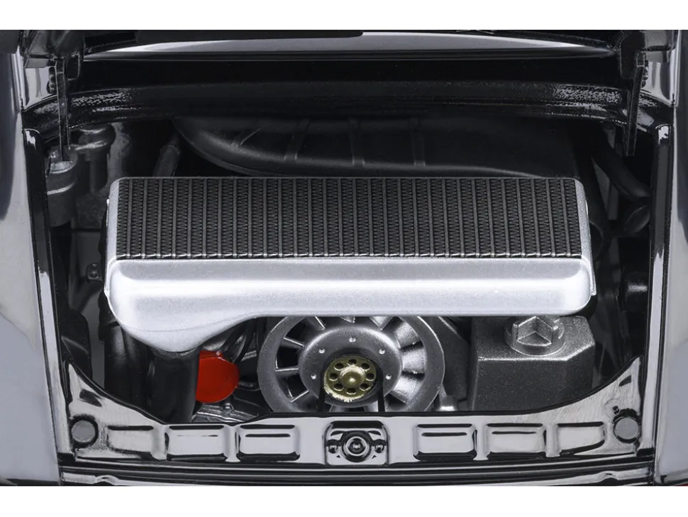 Porsche 911 (930) Turbo "Blackbird" Black "Wangan Midnight - Comic #1 Version" Manga 1/18 Model Car by Autoart