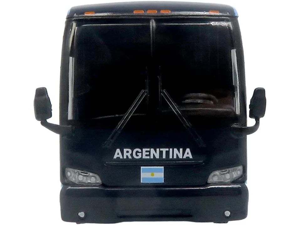 Prevost X3-45 Coach Bus "Argentina National Football Team" Blue with Graphics "International Federation of the Global Game" Series Limited Edition to 504 pieces Worldwide 1/87 (HO) Diecast Model by Iconic Replicas
